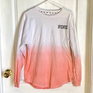 PINK long-sleeve hombre top